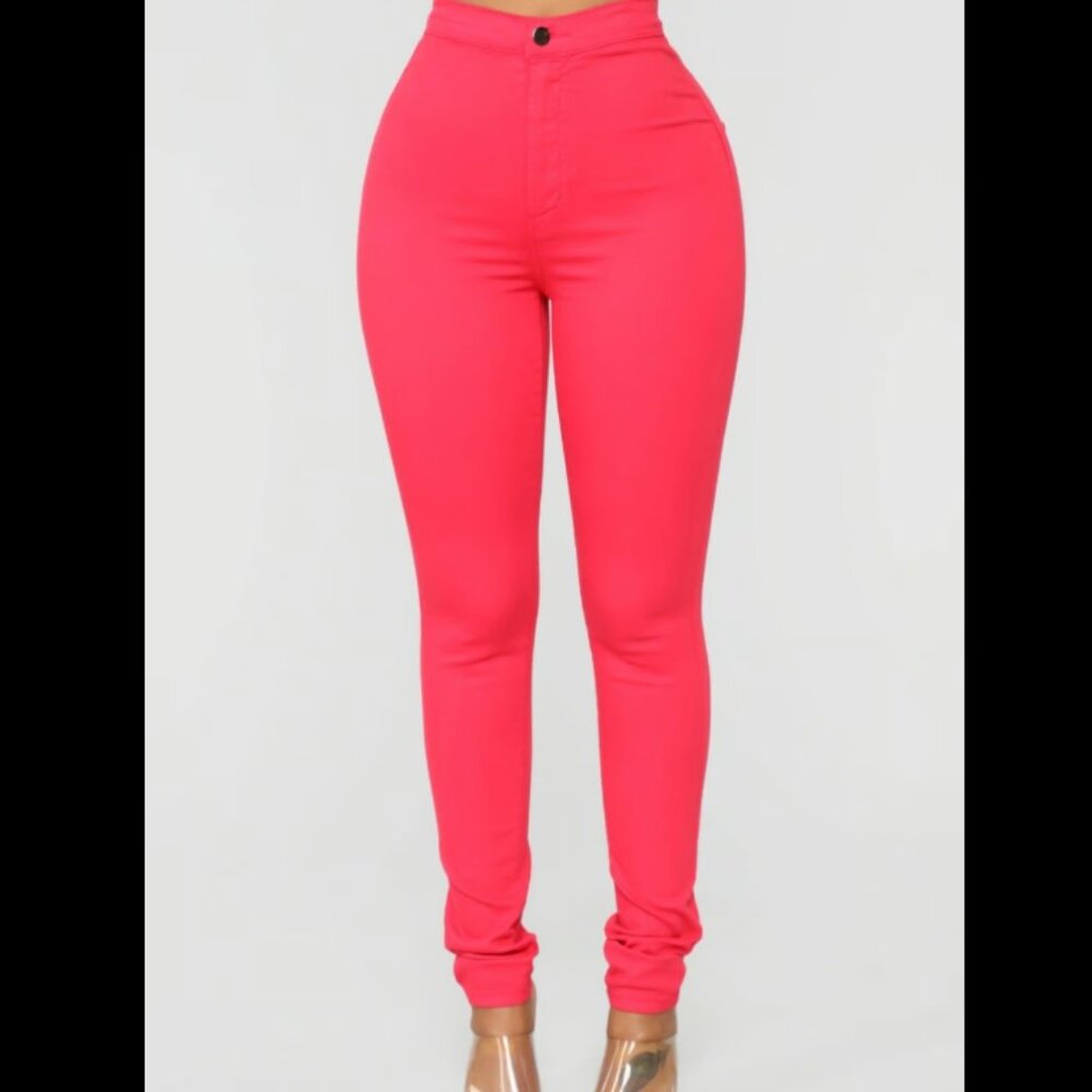 Fashion Nova High Waist Denim Skinnies
